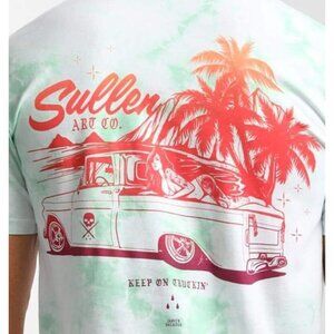 SULLEN Truckin' T-Shirt Men's Big & Tall XXL Short Sleeve Artsy Premium Cotton